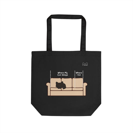Tote Bag Cotó Orgànic “My cat’s space”
