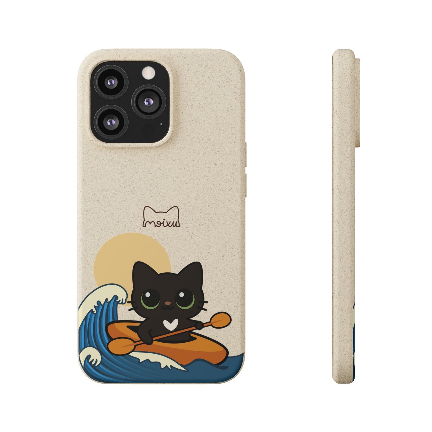 Funda iPhone 11–17 | Carcassa Sostenible Biodegradable per a iPhone | “Kayak”