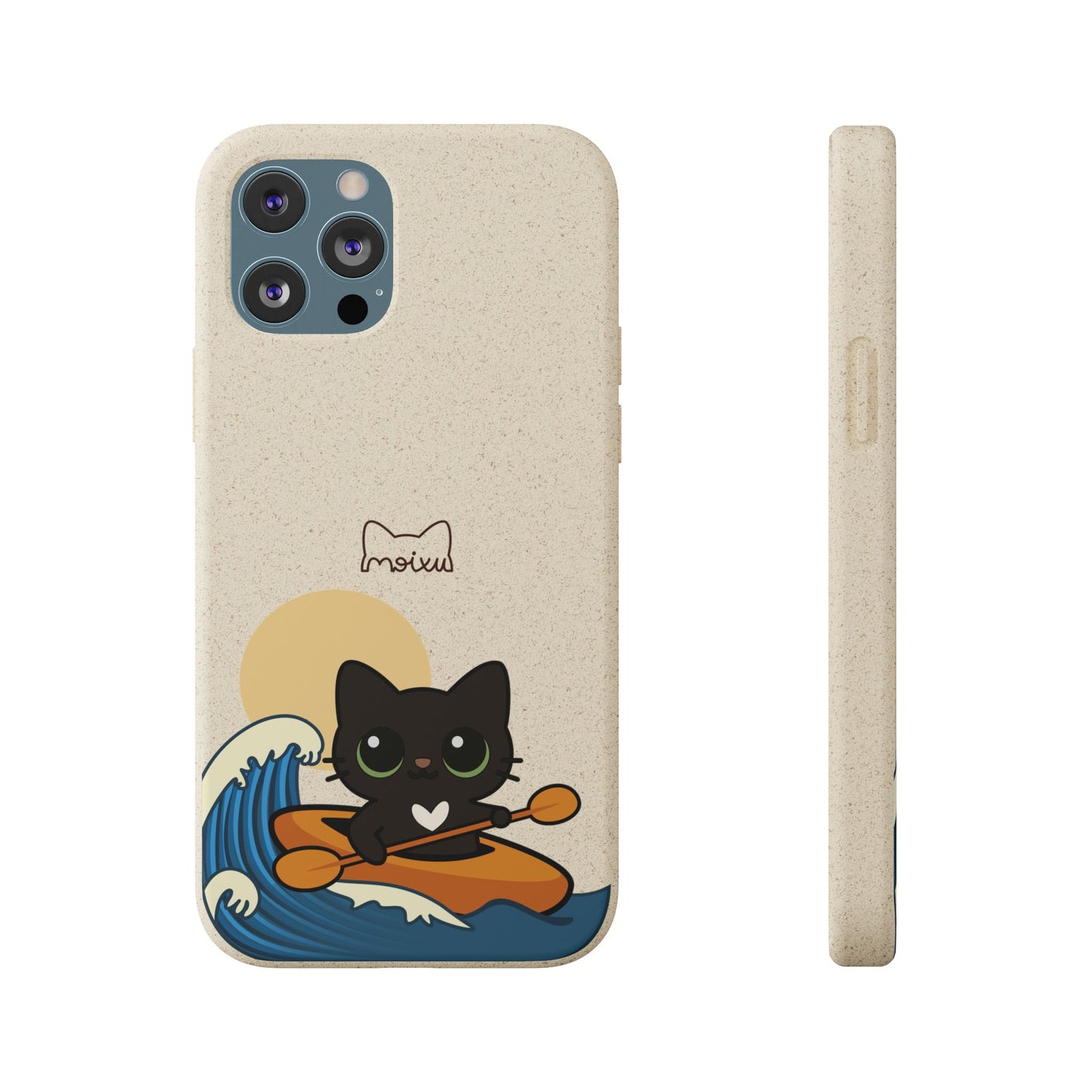 Funda iPhone 11–17 | Carcassa Sostenible Biodegradable per a iPhone | “Kayak”