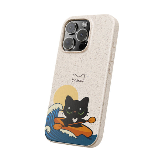 Funda iPhone 11–17 | Carcassa Sostenible Biodegradable per a iPhone | “Kayak”
