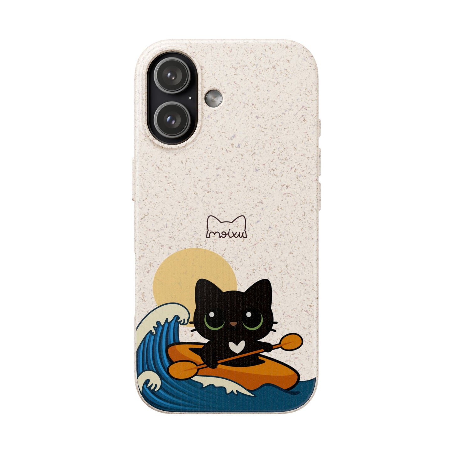 Funda iPhone 11–17 | Carcassa Sostenible Biodegradable per a iPhone | “Kayak”