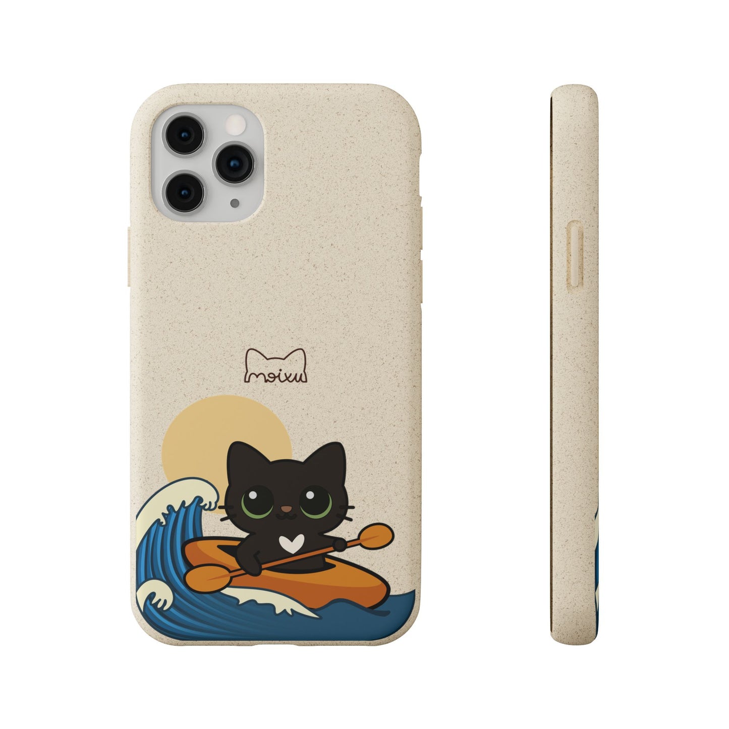 Funda iPhone 11–17 | Carcassa Sostenible Biodegradable per a iPhone | “Kayak”